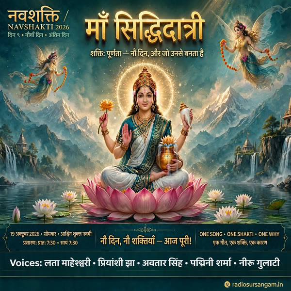 नवशक्ति — दिन 9 · सिद्धिदात्री